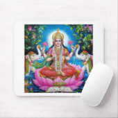 Lakshmi Göttin der Liebe, des Wohlstandes und des Mousepad (Mit Mouse)