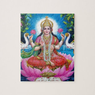 Lakshmi Göttin der Liebe, des Wohlstandes und des Puzzle