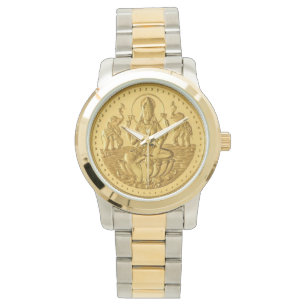 Lakshmi Göttin der Reichtums-Uhr Armbanduhr