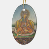 Lakshmi-Göttin des Wohlstands und Wohlstands Keramik Ornament (Links)