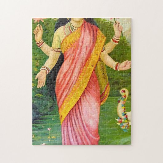 Lakshmi Hindu Goddess Puzzle (Vertikal)