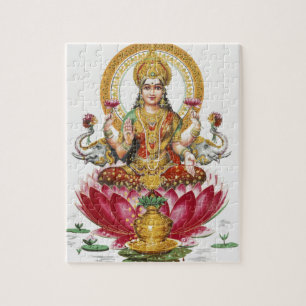 Lakshmi Hindu Goddess Puzzle