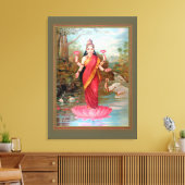 Lakshmi Leinwanddruck (Insitu (Wohnzimmer))