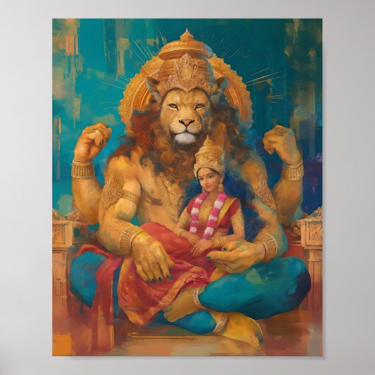 Lakshmi Narasimha Swamy Poster (Vorne)