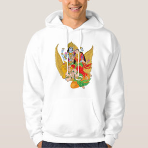 Lakshmi Narayan Hoodie – Göttliche Casual Wear
