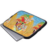 Lakshmi Narayan Laptop Cover – Divine Protection S (Vorne Knopf)
