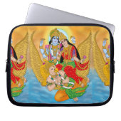 Lakshmi Narayan Laptop Cover – Divine Protection S (Vorderseite)