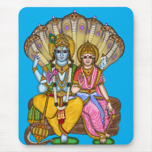 Lakshmi Narayan-Mausepad Mousepad (Vorne)