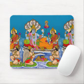 Lakshmi Narayan-Mauspad Mousepad (Mit Mouse)