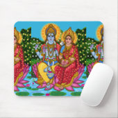 Lakshmi Narayan Mouse Pad Mousepad (Mit Mouse)