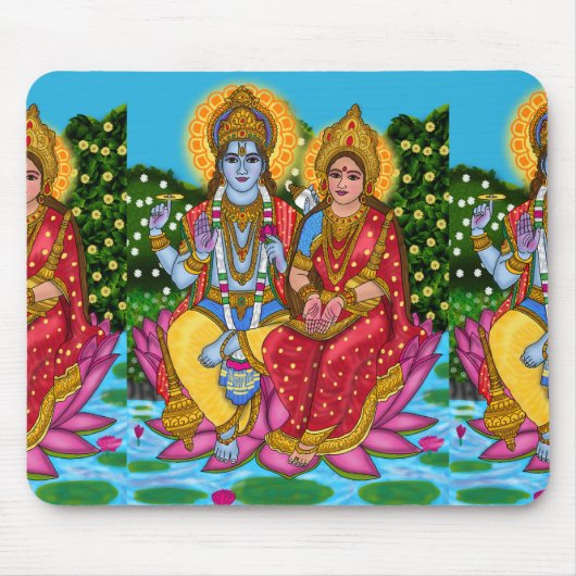 Lakshmi Narayan Mouse Pad Mousepad (Vorne)
