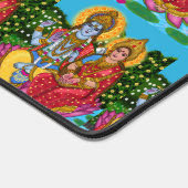 Lakshmi Narayan Mouse Pad Schreibtischunterlage (Ecke)