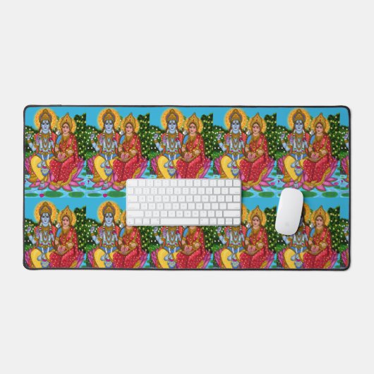 Lakshmi Narayan Mouse Pad Schreibtischunterlage (Tastatur & Maus)