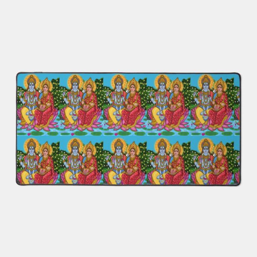 Lakshmi Narayan Mouse Pad Schreibtischunterlage (Vorderseite)