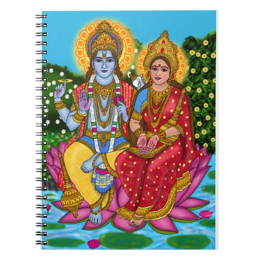 Lakshmi Narayan Notebook Notizblock (Vorderseite)