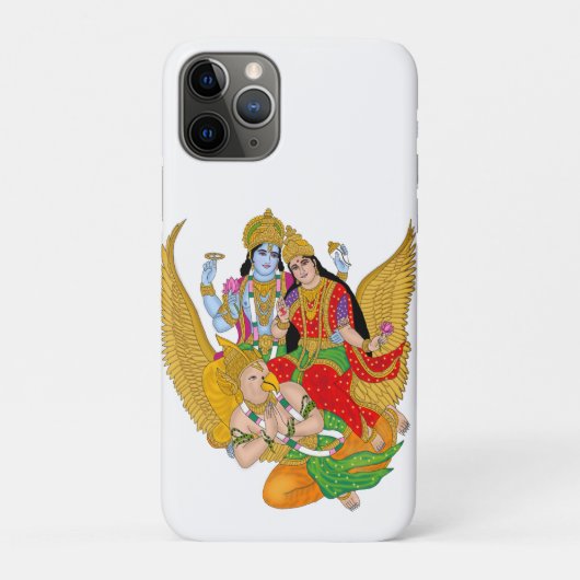 Lakshmi Narayan Phone Cover – Spiritual Protective (Rückseite)