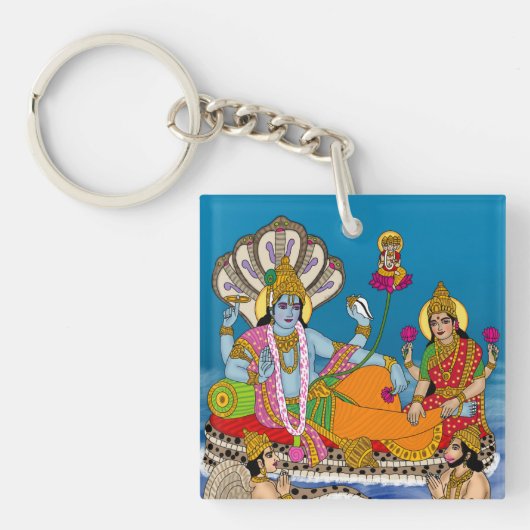 Lakshmi Narayan Schlüsselanhänger (Vorderseite)