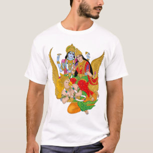 Lakshmi Narayan T-Shirt – Göttliche Casual Wear