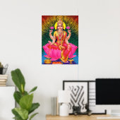 Lakshmi Poster (Heimbüro)
