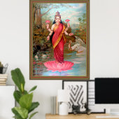 Lakshmi Poster (Heimbüro)