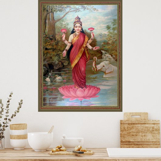 Lakshmi Poster (Küche)