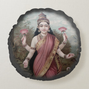 Lakshmi Rundes Kissen