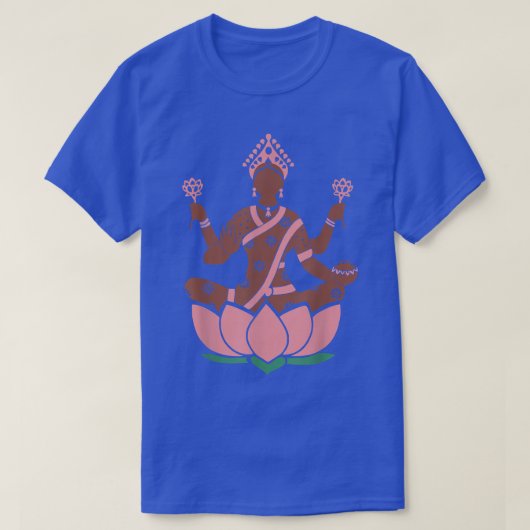 Lakshmi Sri THindu Hinduism Gods tee (Design vorne)