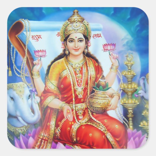 Lakshmi Stickers Version 1 (Vorderseite)