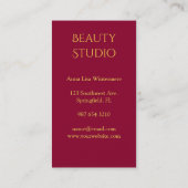 Lakshmi Visitenkarte (Rückseite)