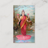 Lakshmi Visitenkarte (Vorderseite)