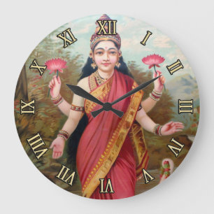 Lakshmi Wall Clock Große Wanduhr