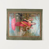 Lakshmi Wandteppich (Vorderseite (Horizontal))