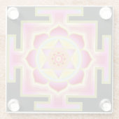 Lakshmi yantra Untersetzer (Rückseite)