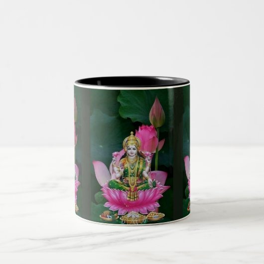 Lakshmi Zwei-Tone-Tasse Zweifarbige Tasse (Mittel)