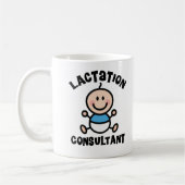 Laktierungs-Berater-Geschenk-Tasse Kaffeetasse (Links)