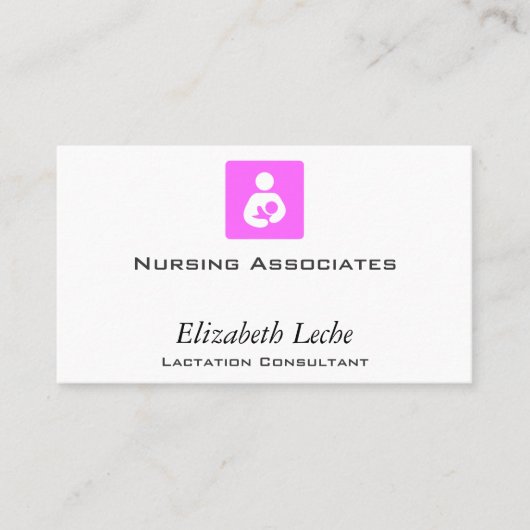 Laktierungs-Berater Visitenkarte (Vorderseite)