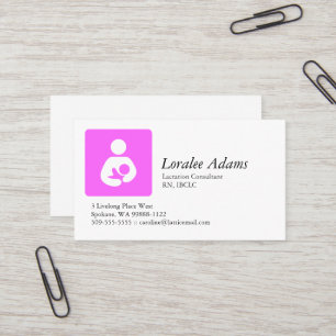 Laktierungs-Berater Visitenkarte