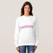 Laktivist I support BreastFeeding Awareness Week Sweatshirt (Vorne ganz)