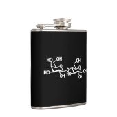 Laktose-Milch-Struktur Flachmann (Rechts)