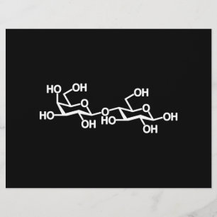 Laktose-Milch-Struktur Flyer