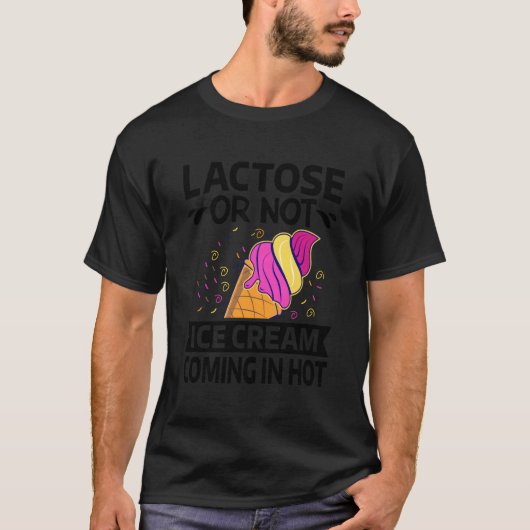 Laktose oder nicht Eiscreme, die in heißer - sonni T-Shirt (Vorderseite)