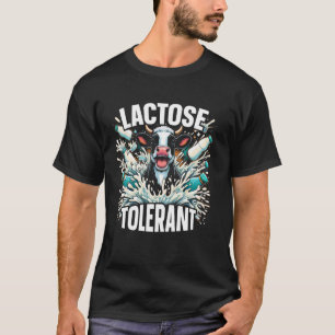 Laktose-toleranter Käse-Milchliebhaber Kuh T-Shirt