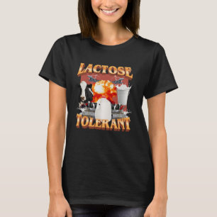 Laktose-Toleranter Lustiger Trend-Meme T-Shirt