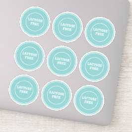 Laktosefreie Allergien Sicher kulinarisch Aufkleber