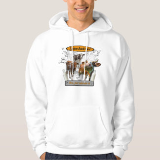 Laktoseintolerant? Einfach tolerieren Meme-Design Hoodie