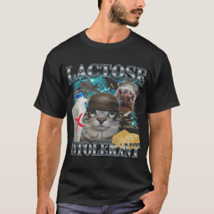 Laktoseintolerante Katzen-Meme T-Shirt