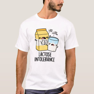 Laktoseintoleranz Funny Milk Pun T-Shirt