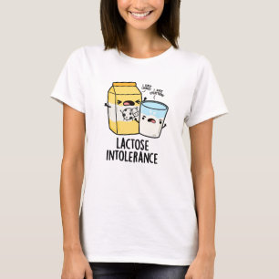Laktoseintoleranz Funny Milk Pun T-Shirt