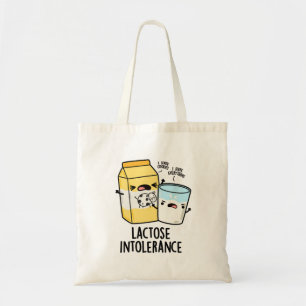 Laktoseintoleranz Funny Milk Pun Tragetasche