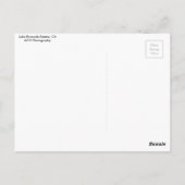 Lakw Riverside Anwesen, CA Postcard Postkarte (Rückseite)